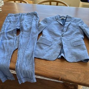 H&M boys linen suit